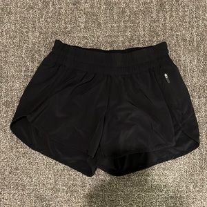 Lululemon black tracker shorts. Size 10